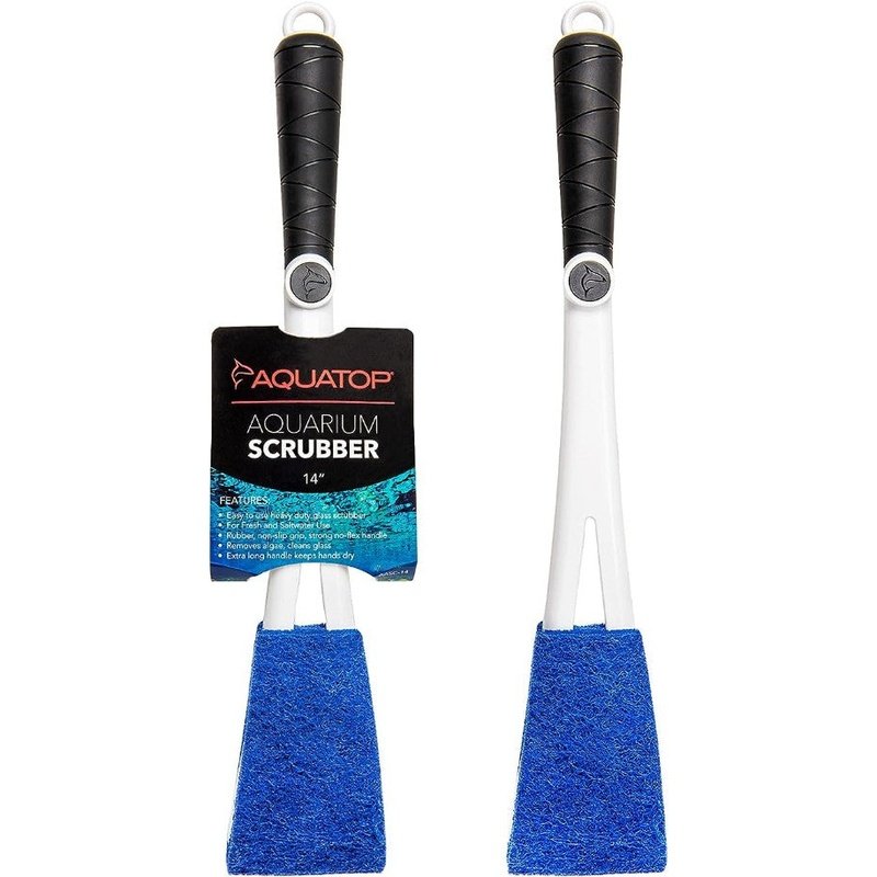 Aquatop Premium Aquarium Padded Scrubber - Aquatic Connect