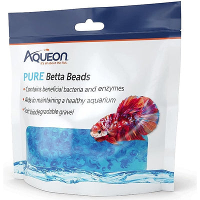 Aqueon Pure Betta Beads Blue - Aquatic Connect