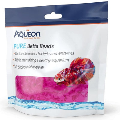 Aqueon Pure Betta Beads Pink - Aquatic Connect