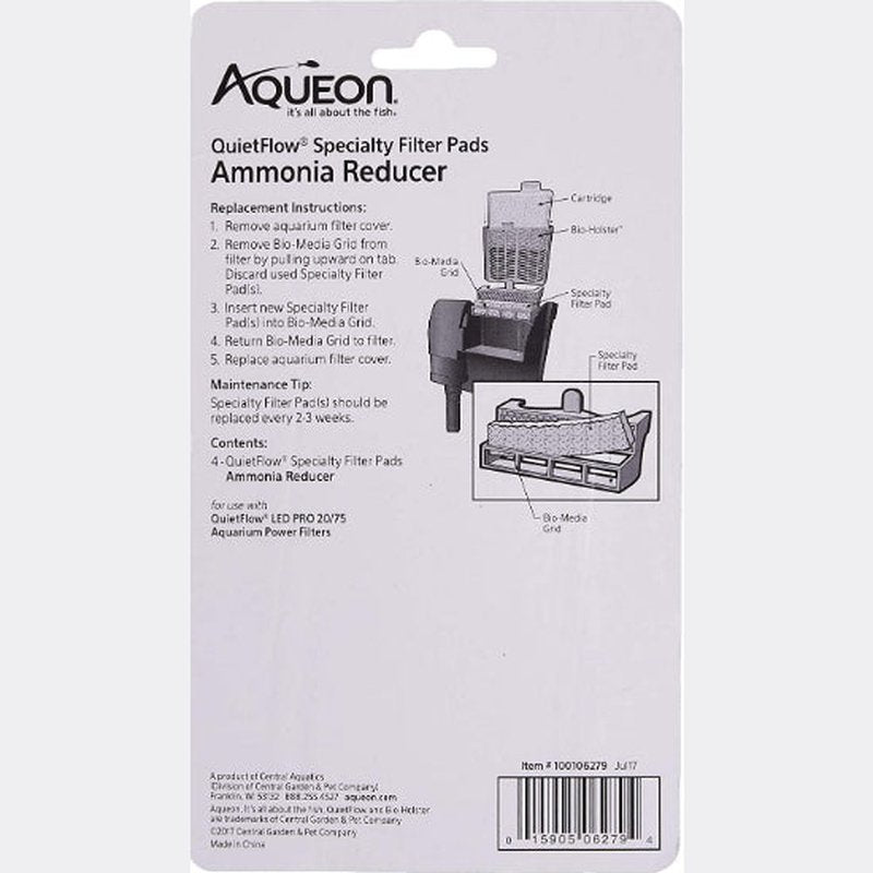 Aqueon Ammonia Reducer for QuietFlow LED Pro Power Filter 20/75 - Aquatic Connect