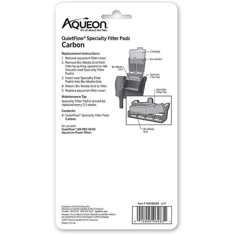 Aqueon Carbon for QuietFlow LED Pro Power Filter 30/50 - Aquatic Connect