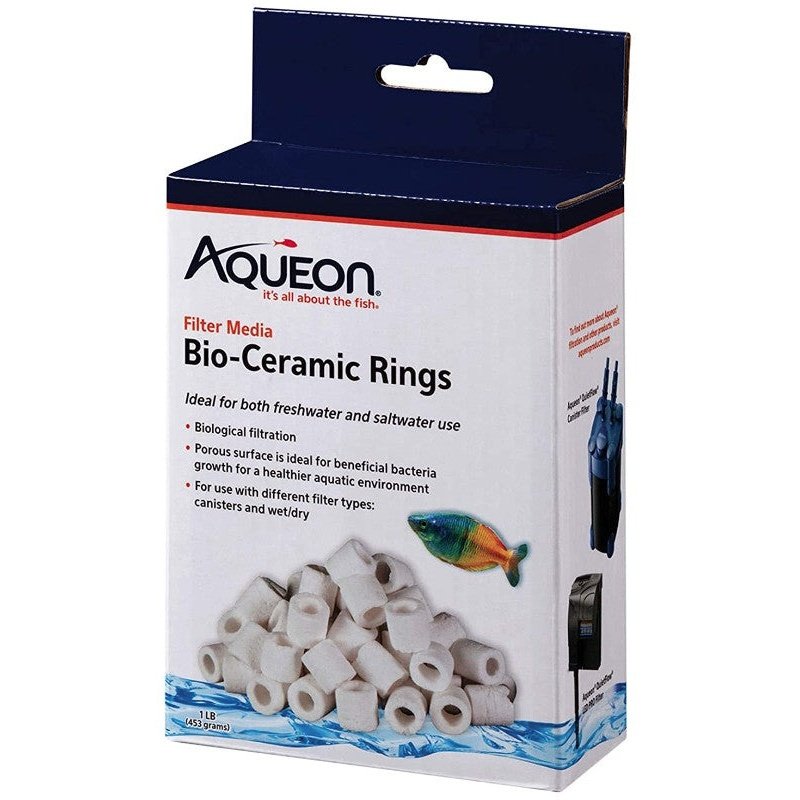 Aqueon QuietFlow Bio Ceramic Rings Filter Media - Aquatic Connect