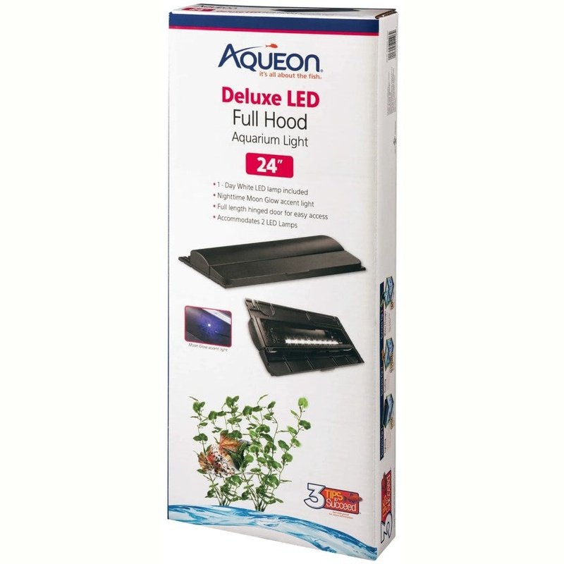 Aqueon Deluxe LED Full Hood - Aquatic Connect