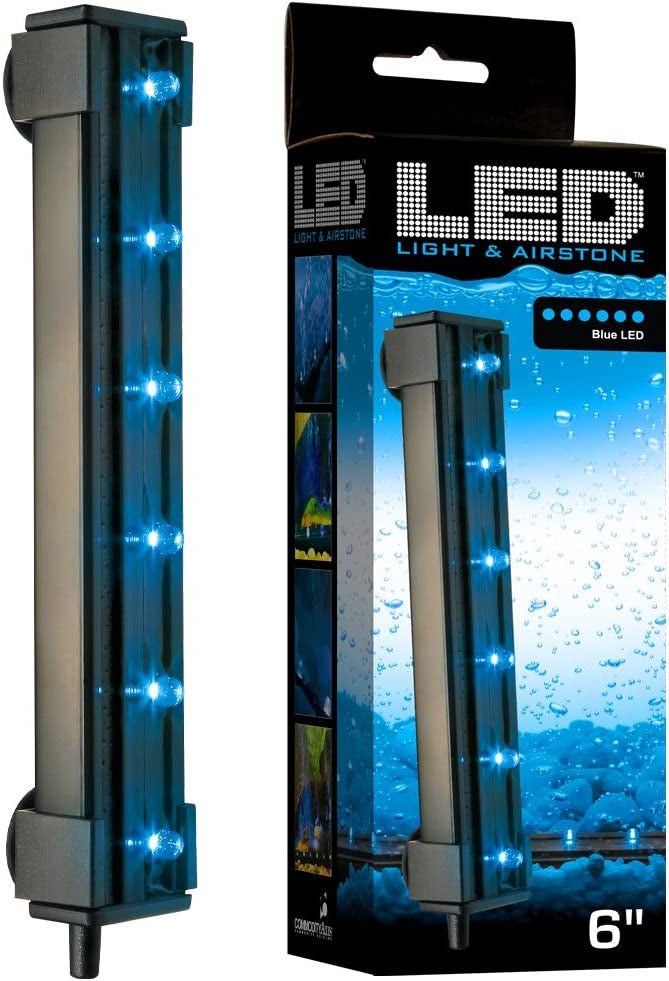 Via Aqua Submersible Blue LED Light and Airstone - Aquatic Connect