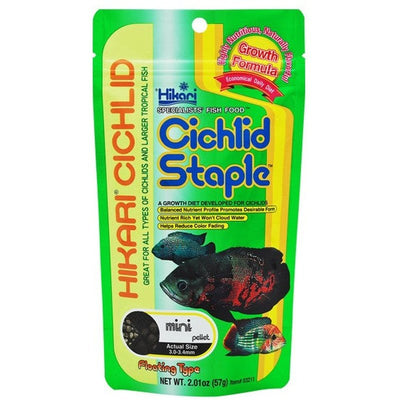 Hikari Cichlid Staple Floating Mini Pellet Food - Aquatic Connect