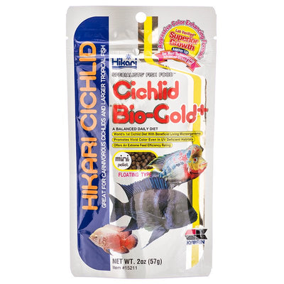 Hikari Cichlid Bio Gold+ Floating Mini Pellet Food - Aquatic Connect