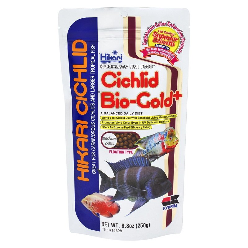 Hikari Cichlid Bio Gold+ Floating Medium Pellet Food - Aquatic Connect
