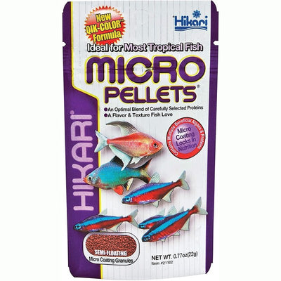 Hikari Micro Pellets Tropical Fish Food - Aquatic Connect