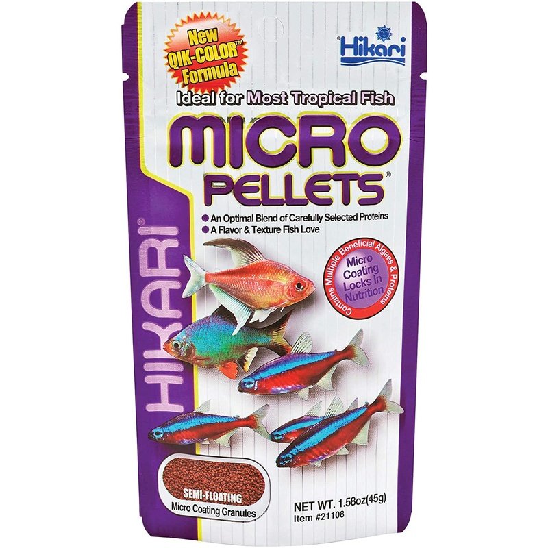 Hikari Micro Pellets Tropical Fish Food - Aquatic Connect