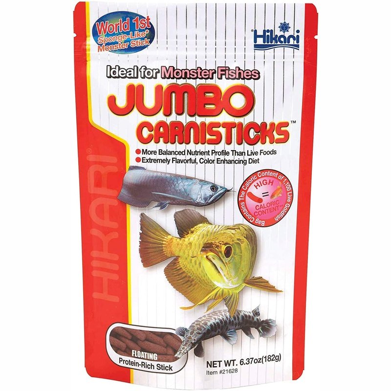 Hikari Jumbo Carnisticks Floating Stick Food - Aquatic Connect