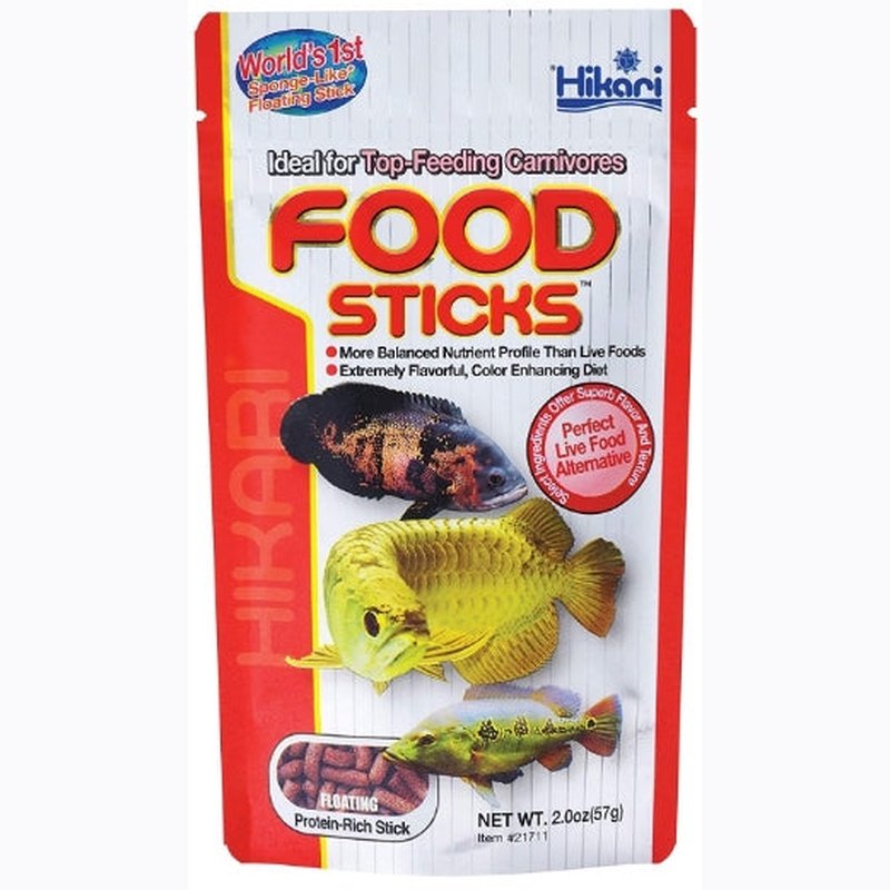 Hikari Food Sticks Floating Food for Top Feeding Carnivores - Aquatic Connect