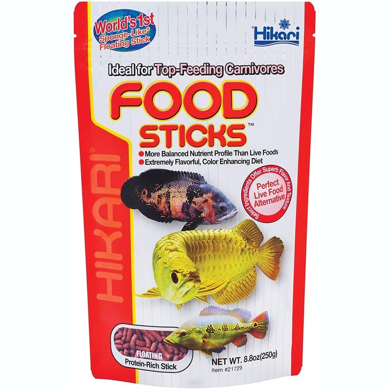 Hikari Food Sticks Floating Food for Top Feeding Carnivores - Aquatic Connect