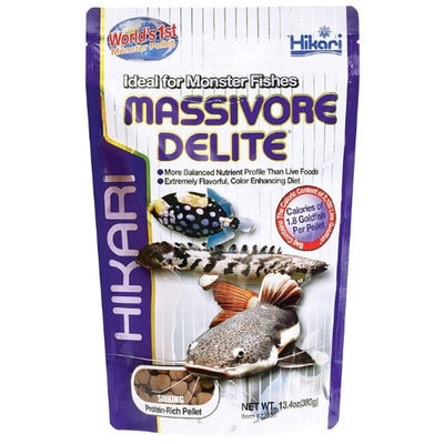 Hikari Massivore Delite Sinking Pellet Food - Aquatic Connect