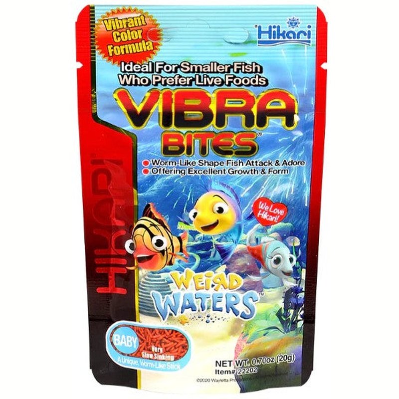 Hikari Vibra Bites Baby Tropical Fish Food - Aquatic Connect