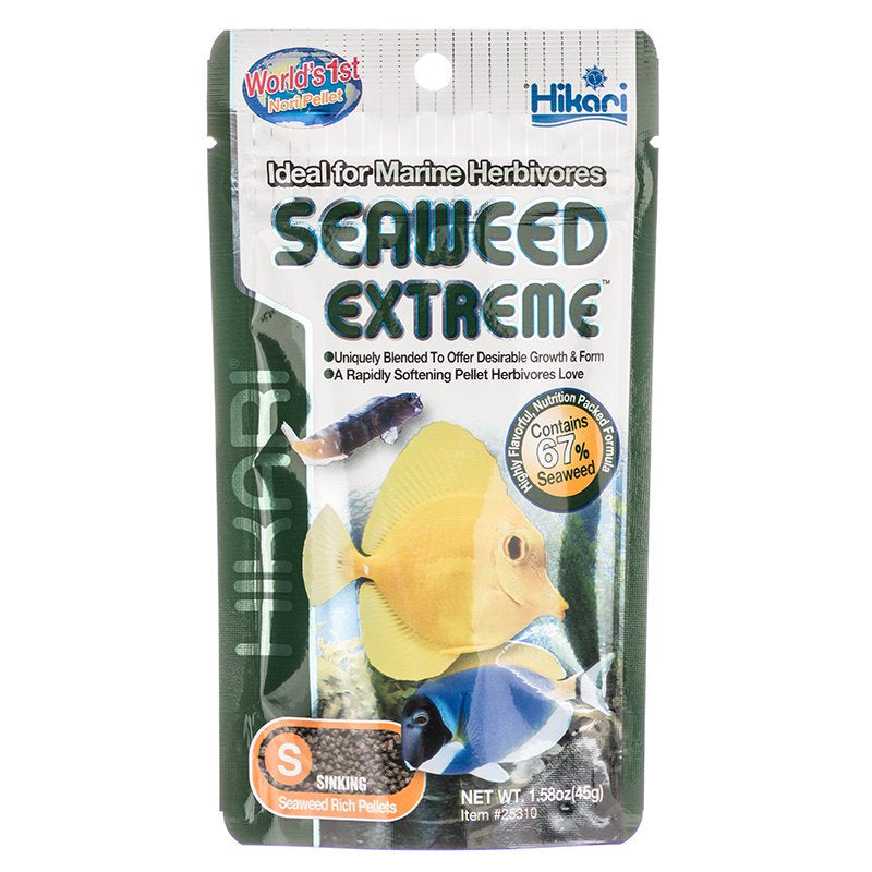 Hikari Seaweed Extreme Sinking Small Pellet Food - Aquatic Connect