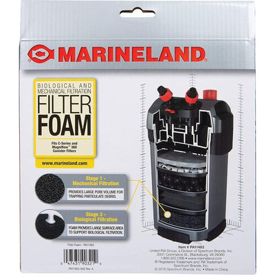 Marineland Rite Size T Filter Foam for Magniflow and C-Series Filters - Aquatic Connect