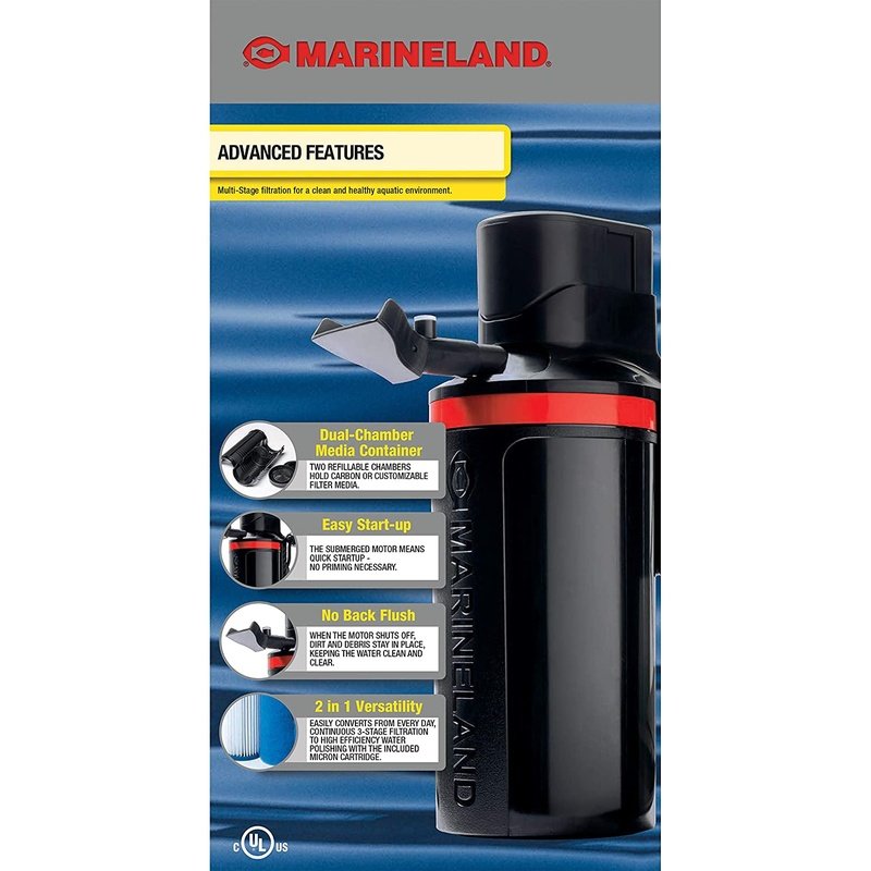 Marineland Magnum Polishing Internal Canister Filter - Aquatic Connect