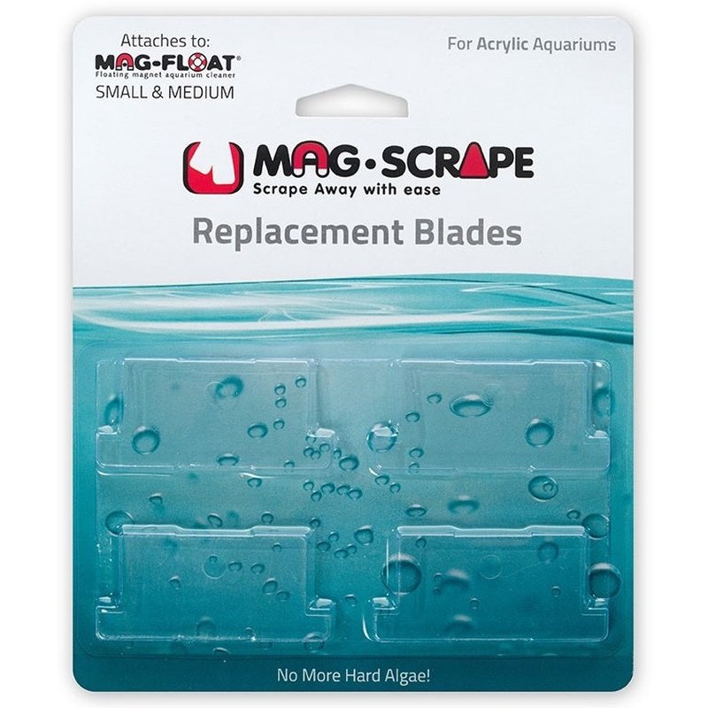 Mag Float Replacement Blades for Small and Medium Acrylic Cleaners - Aquatic Connect