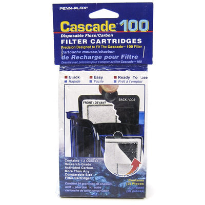 Cascade 100 Power Filter Disposable Floss/Carbon Filter Cartridge - Aquatic Connect