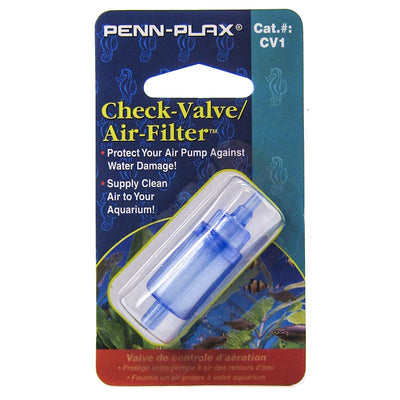 Penn Plax Check Valve and Air Filter - Aquatic Connect