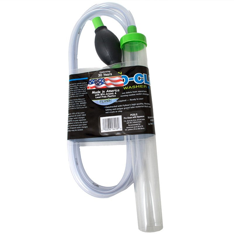 Python Products Pro-Clean Gravel Washer and Siphon Kit with Squeeze - Aquatic Connect