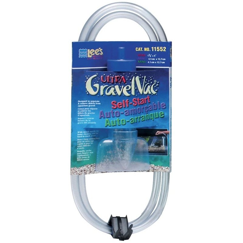 Lees Ultra Gravel Vac Self Start With Wide Mouth Nozzle - Aquatic Connect