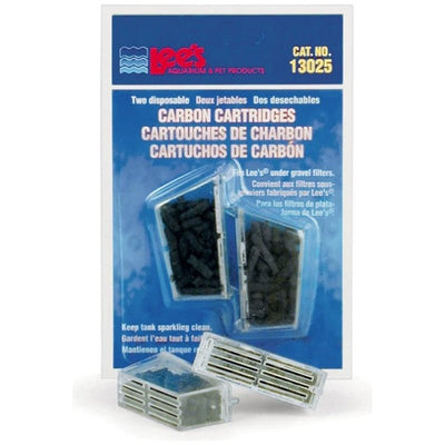 Lees Carbon Cartridges for Under Gravel Filters - Aquatic Connect