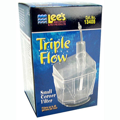 Lees Triple Flow Corner Aquarium Filter - Aquatic Connect