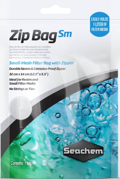 Seachem Small Mesh Zip Bag - Aquatic Connect