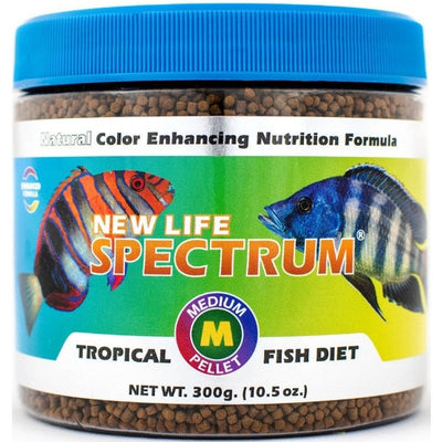 New Life Spectrum Tropical Fish Food Medium Sinking Pellets - Aquatic Connect