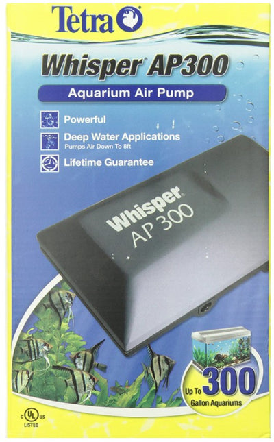 Tetra Whisper AP Deep Water Aquarium Air Pump AP300 - Aquatic Connect