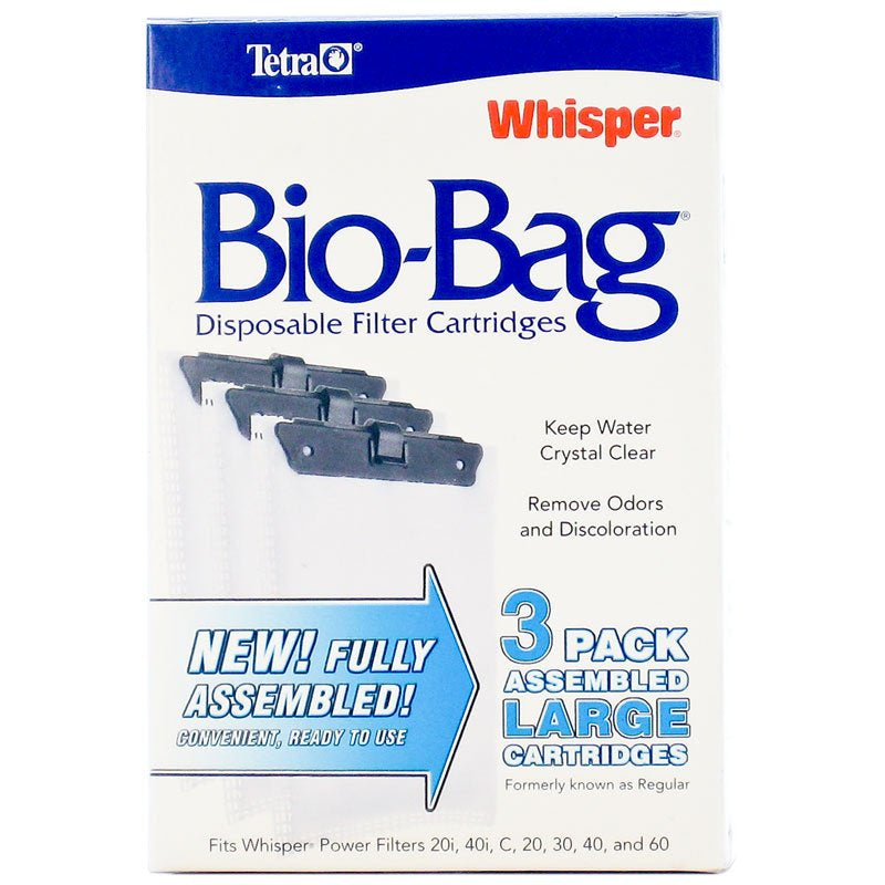 Tetra Whisper Bio-Bag Disposable Filter Cartridges Large - Aquatic Connect