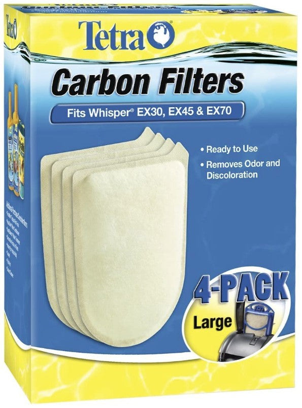 Tetra Carbon Filters for Whisper EX Power Filters Large - Aquatic Connect