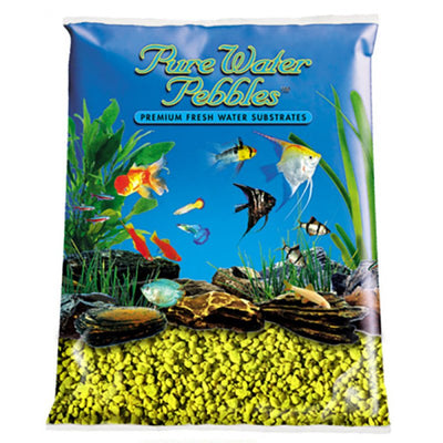 Pure Water Pebbles Aquarium Gravel Daffodil - Aquatic Connect