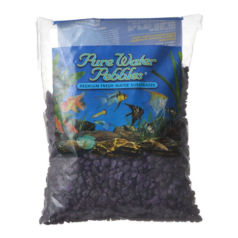 Pure Water Pebbles Aquarium Gravel Purple Passion - Aquatic Connect