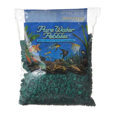 Pure Water Pebbles Aquarium Gravel Emerald Green - Aquatic Connect