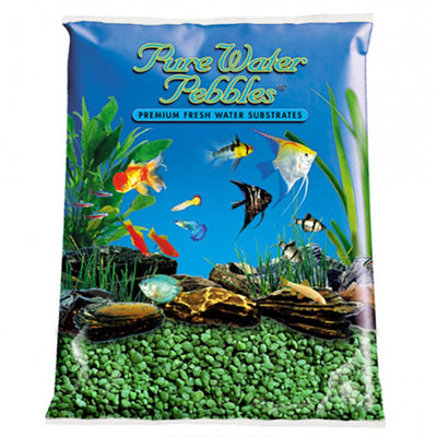 Pure Water Pebbles Aquarium Gravel Emerald Green - Aquatic Connect