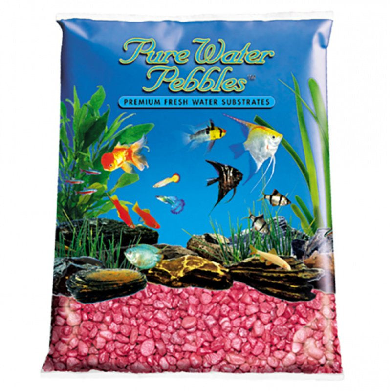 Pure Water Pebbles Aquarium Gravel Red Frost - Aquatic Connect