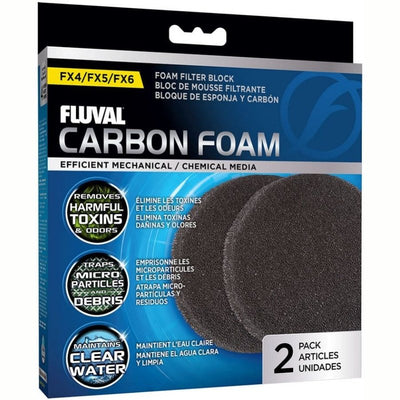 Fluval Replacement Carbon Foam Pad for FX4 / FX5 / FX6 - Aquatic Connect