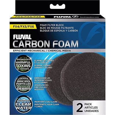 Fluval Replacement Carbon Foam Pad for FX4 / FX5 / FX6 - Aquatic Connect