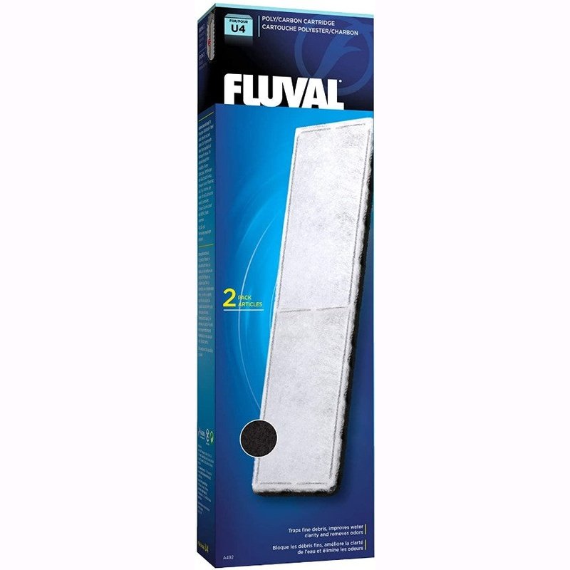 Fluval Underwater Filter Stage 2 Poly/Carbon Cartridges - Aquatic Connect