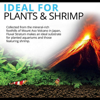 Fluval Plant and Shrimp Stratum Aquarium Substrate - Aquatic Connect