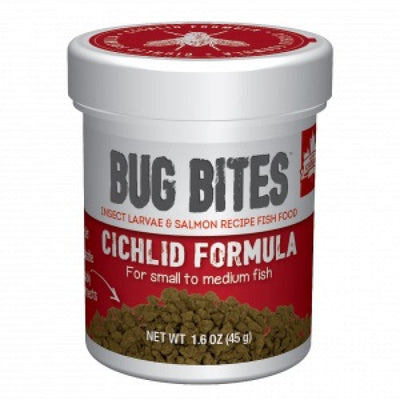 Fluval Bug Bites Cichlid Formula Granules for Small-Medium Fish - Aquatic Connect