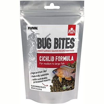 Fluval Bug Bites Cichlid Formula for Medium-Large Fish - Aquatic Connect