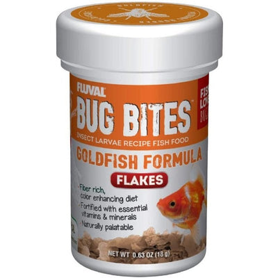 Fluval Bug Bites Insect Larvae Goldfish Formula Flakes - Aquatic Connect