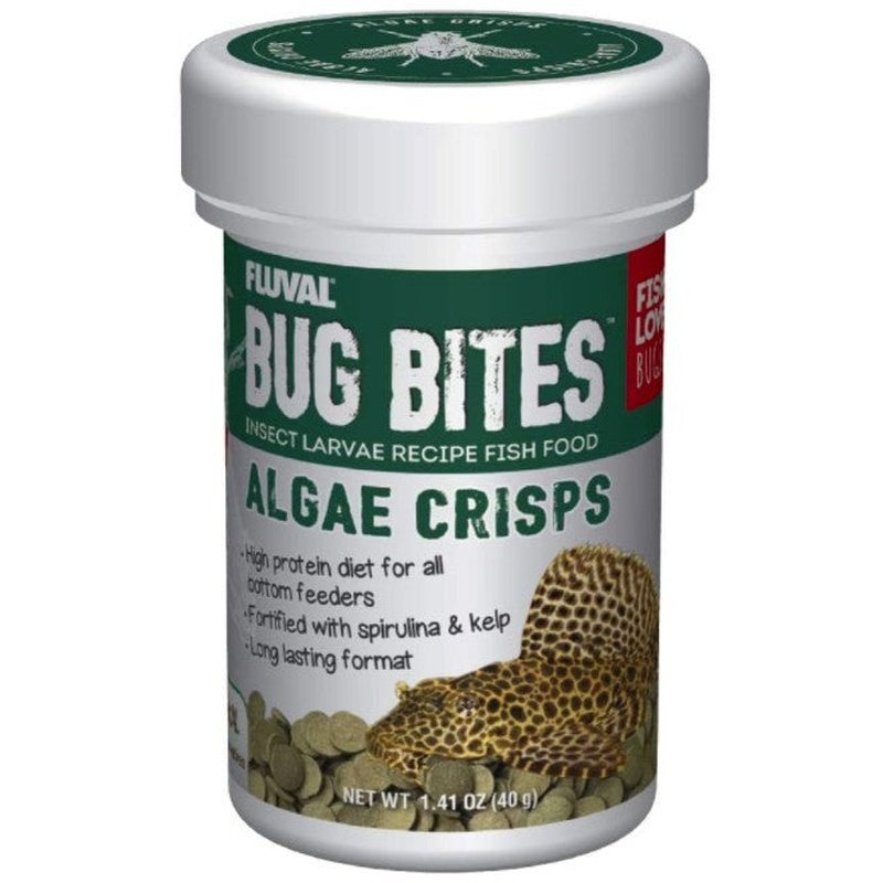 Fluval Bug Bites Algae Crisps - Aquatic Connect